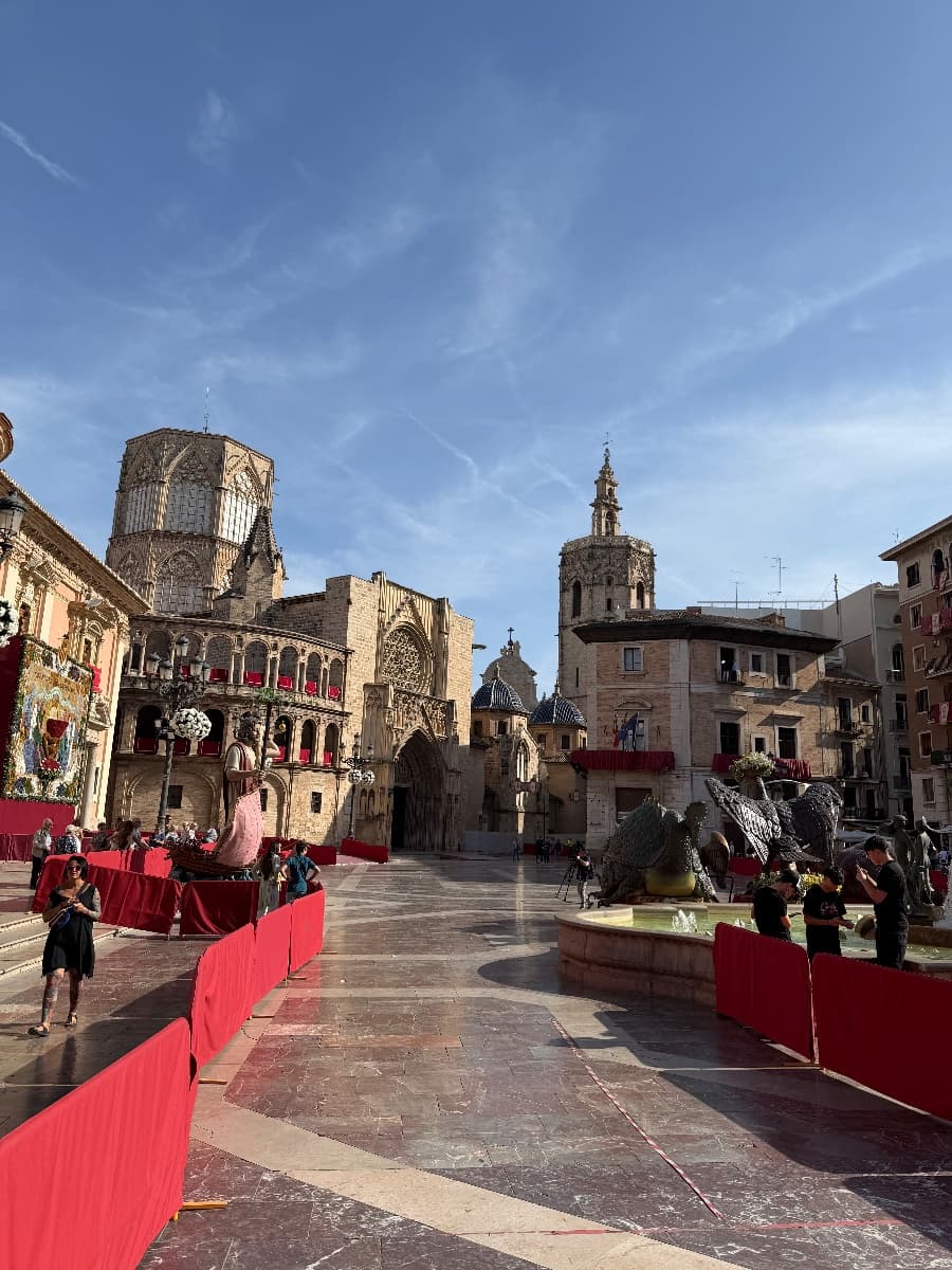 Turia Park and Valencia Old Town